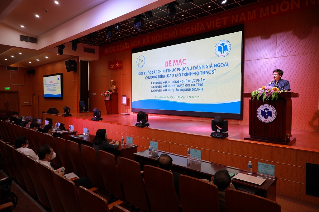 Bế mạc Khảo sát chính thức đánh giá chất lượng 03 chương trình đào tạo trình độ thạc sĩ của HUFI