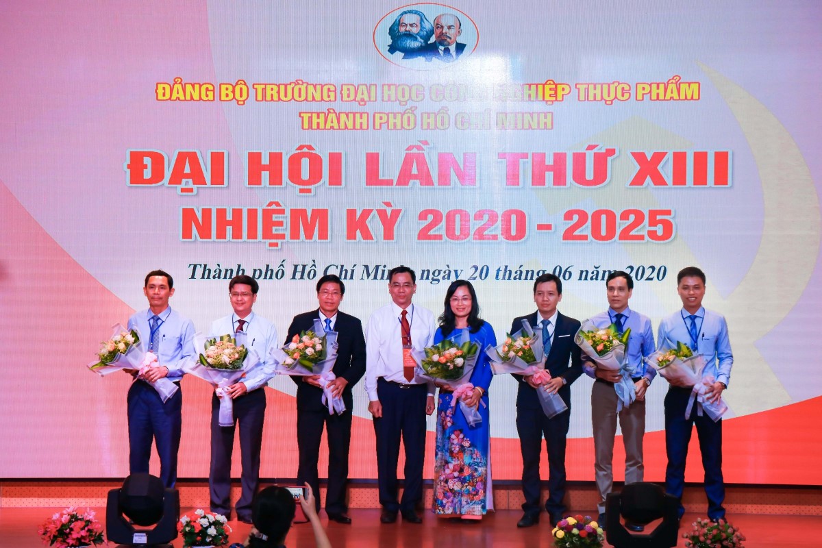 Đại hội đại biểu Đảng bộ Trường Đại học Công nghiệp Thực phẩm TP.HCM lần thứ XIII, nhiệm kỳ 2020-2025