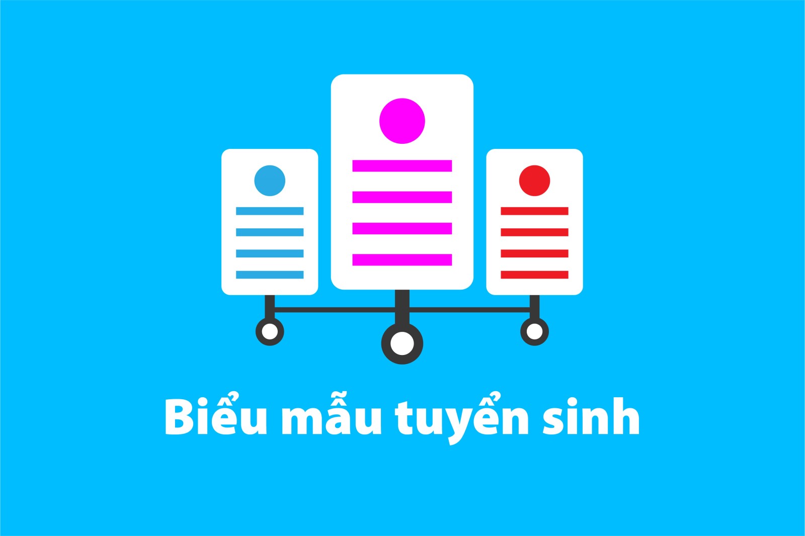 Biểu mẫu tuyển sinh đại học năm 2026