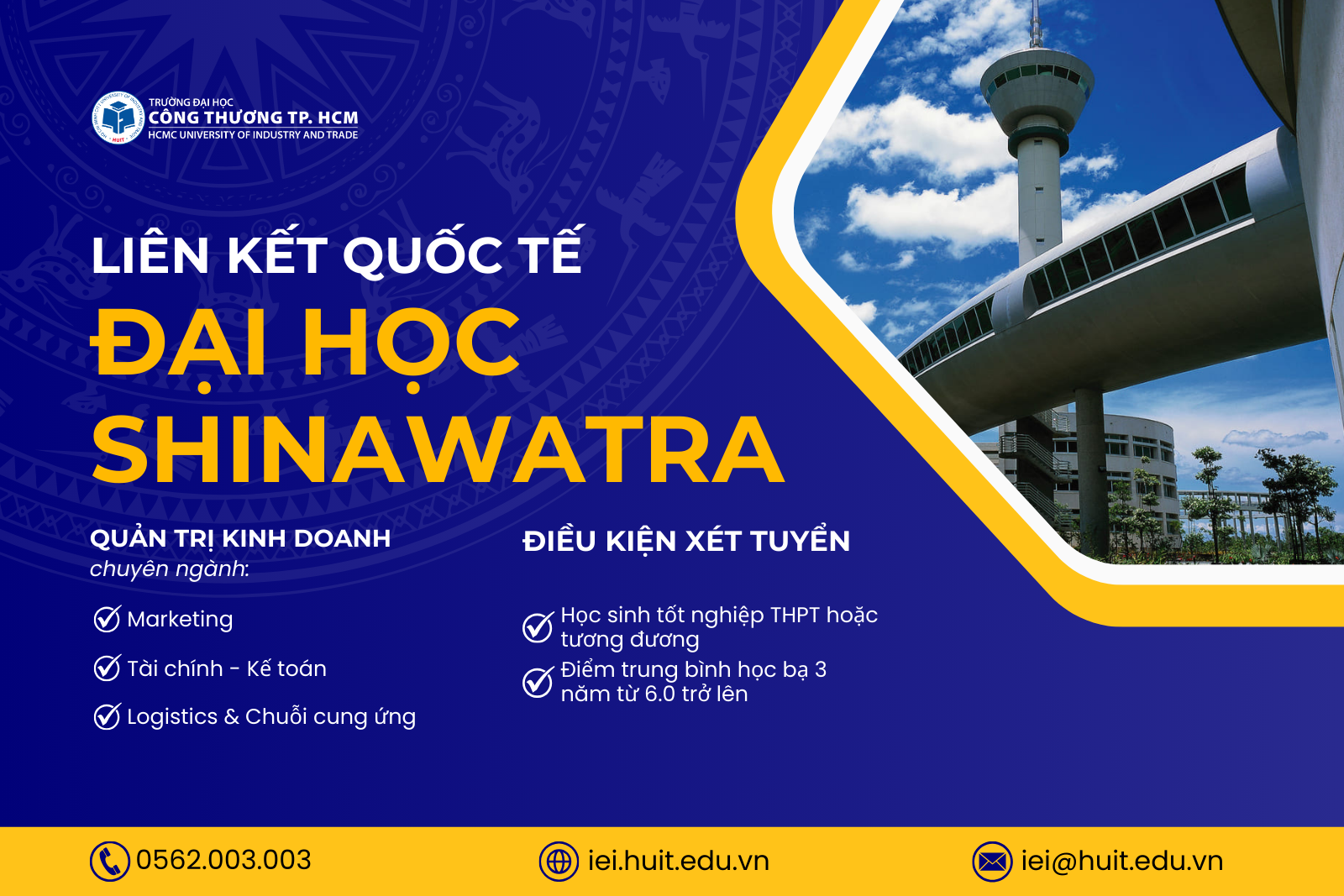 Tuyển sinh 2025: Ngành Quản trị kinh doanh - Chương trình đại học liên kết quốc tế
