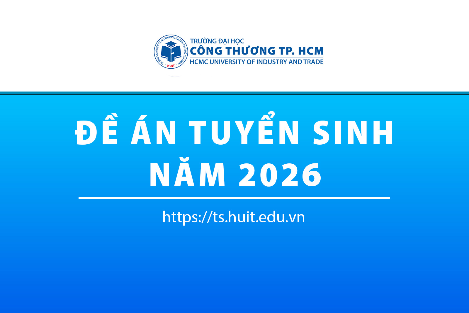Đề án tuyển sinh đại học năm 2026