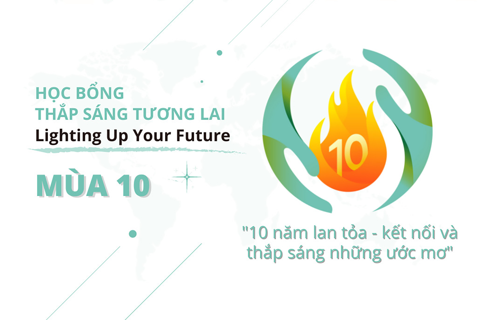 Học bổng Thắp sáng tương lai mùa 10 - LUYF 2022