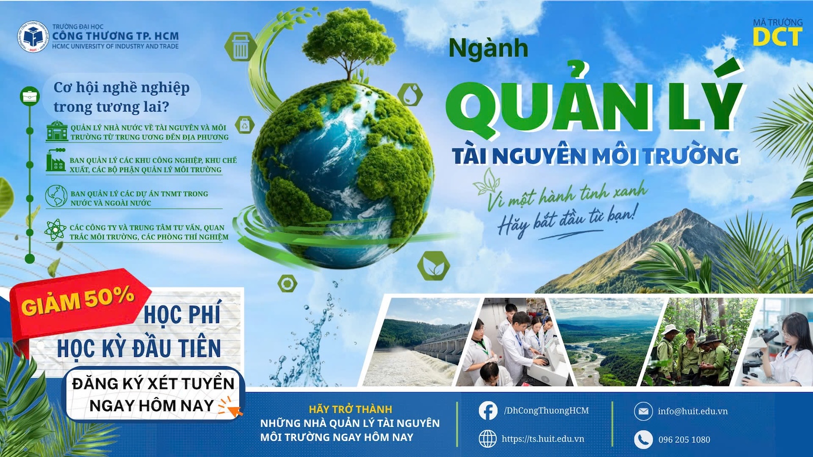 Ngành Quản lý tài nguyên và môi trường
