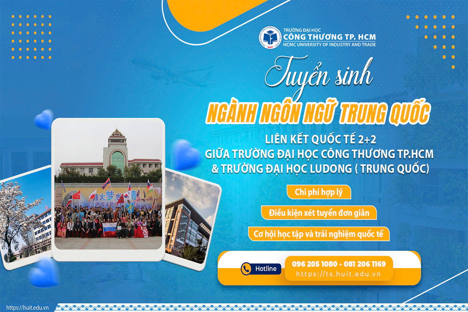 Thông tin tuyển sinh Đại học Liên kết quốc tế 2+2 năm 2024