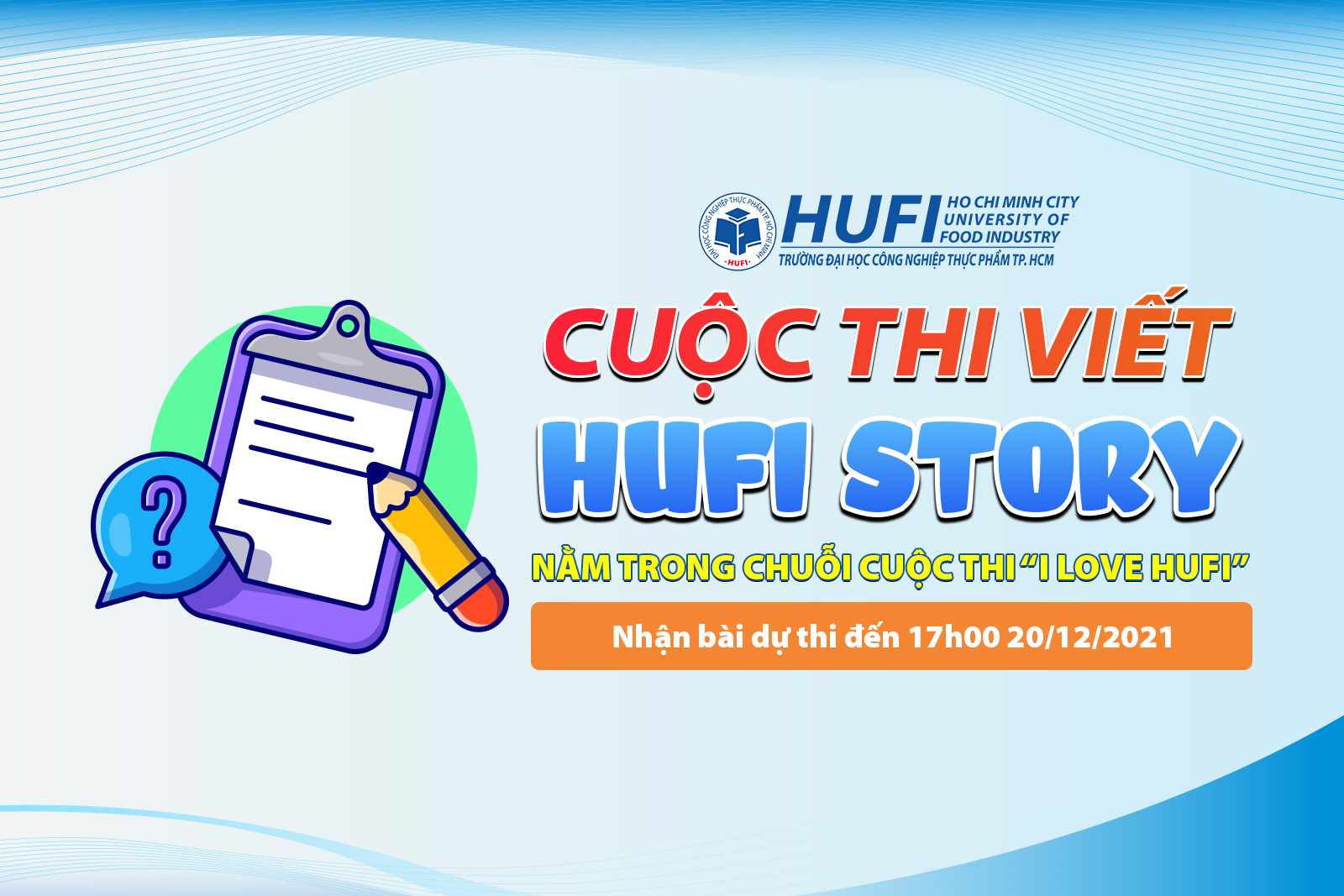 Thể lệ cuộc thi Viết HUFI STORY