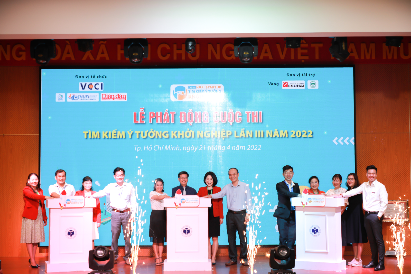 HUFI phát động chuỗi hoạt động Đổi mới sáng tạo và Khởi nghiệp cho sinh viên
