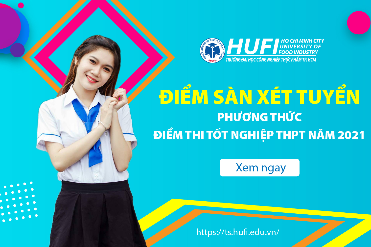 Điểm sàn xét tuyển đại học chính quy theo phương thức điểm thi tốt nghiệp THPT năm 2021 