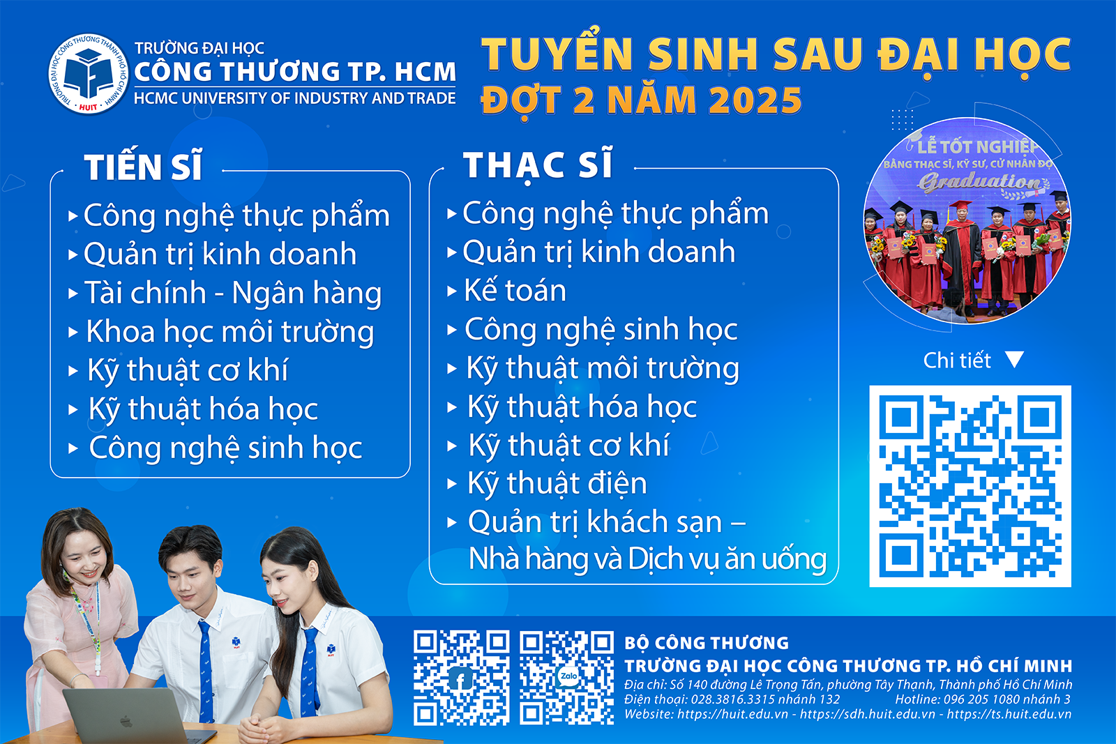 Thông báo tuyển sinh tiến sĩ đợt 2 năm 2025