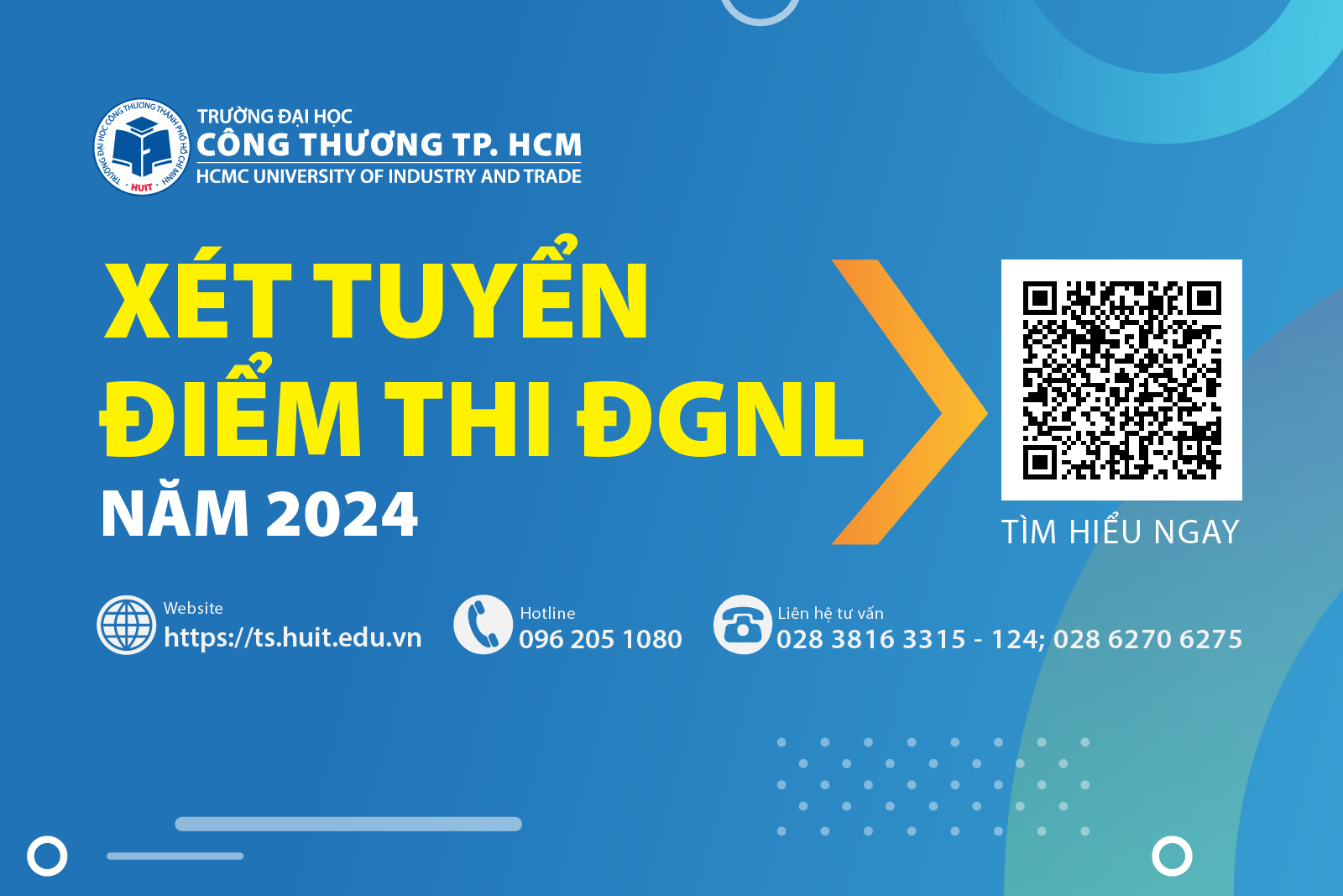 Tuyển sinh 2024: Xét tuyển điểm thi Đánh giá năng lực ĐHQG-HCM 2024