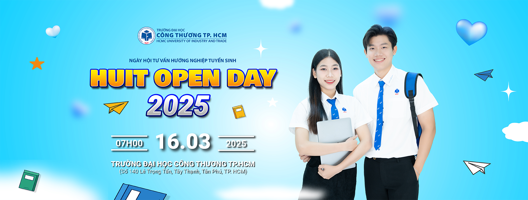 Ngày hội tư vấn hướng nghiệp tuyển sinh - HUIT Open Day 2025