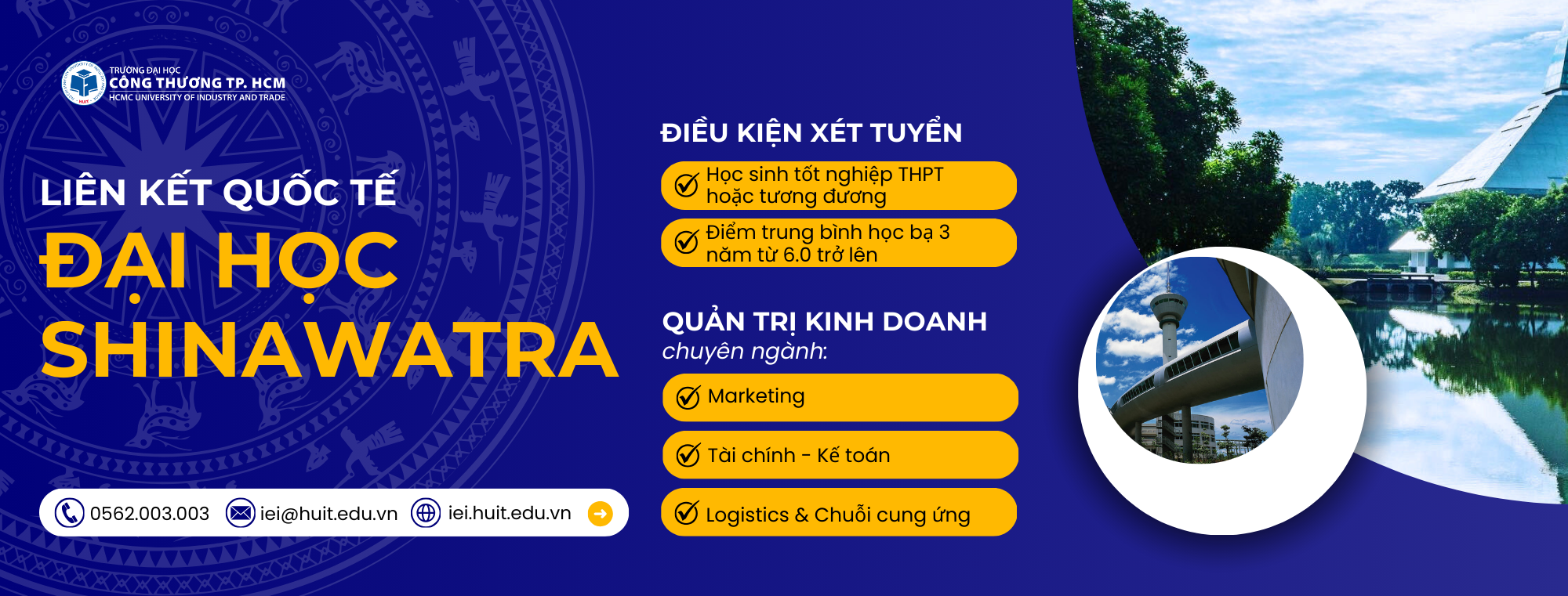 Tuyển sinh 2025: Ngành Quản trị kinh doanh - Chương trình đại học liên kết quốc tế