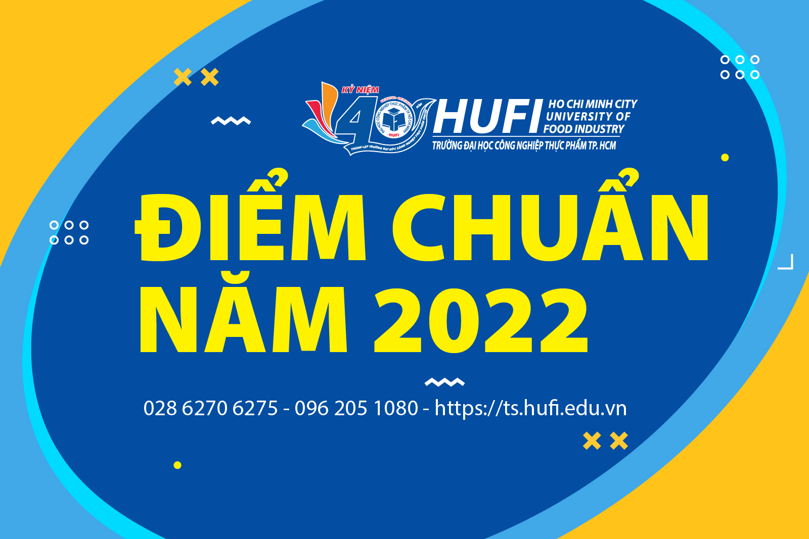 Điểm chuẩn năm 2022: Học bạ THPT, đánh giá năng lực, xét tuyển thẳng theo đề án riêng của HUFI